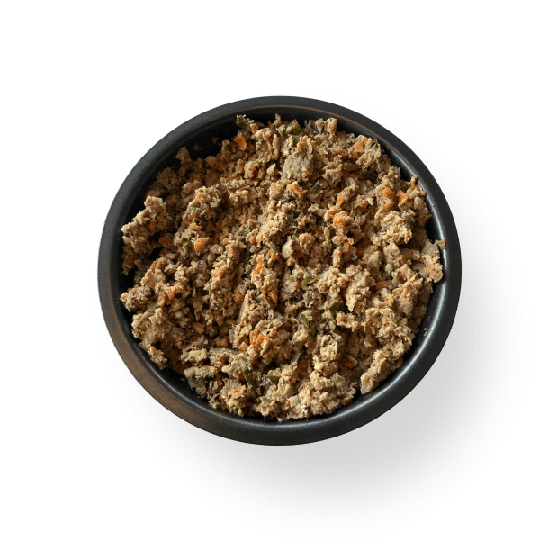 Tigela com comida natural Lyka